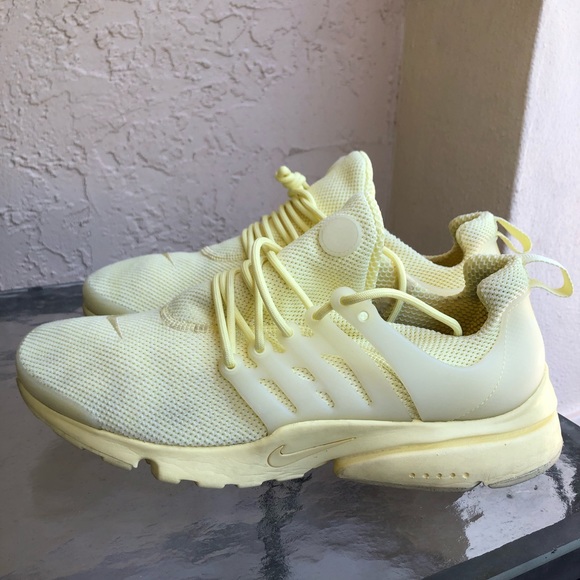 nike air presto yellow chiffon